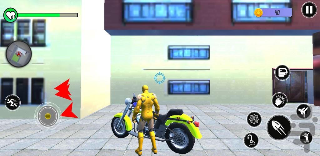 بازی مرد عنکبوتی گنگستر - عکس بازی موبایلی اندروید