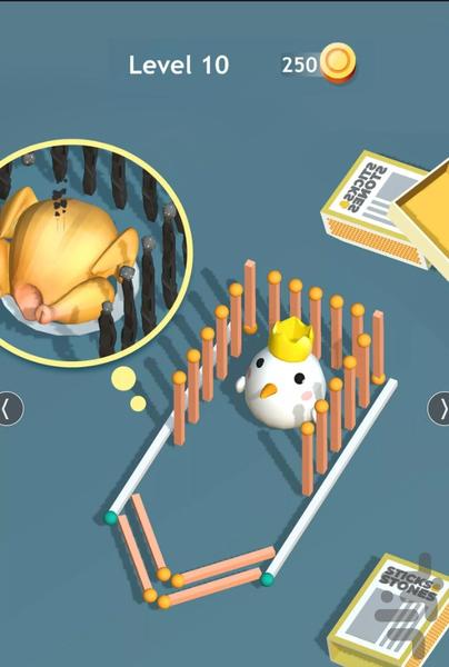 بازی کبریت - Gameplay image of android game