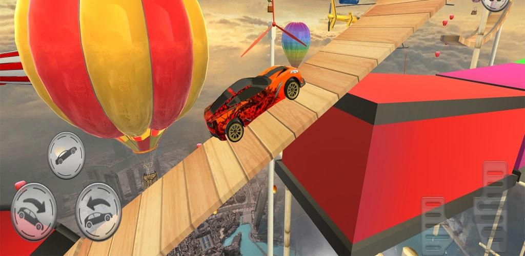 بازی مسابقات ماشین روی سطحشیبدار - Gameplay image of android game