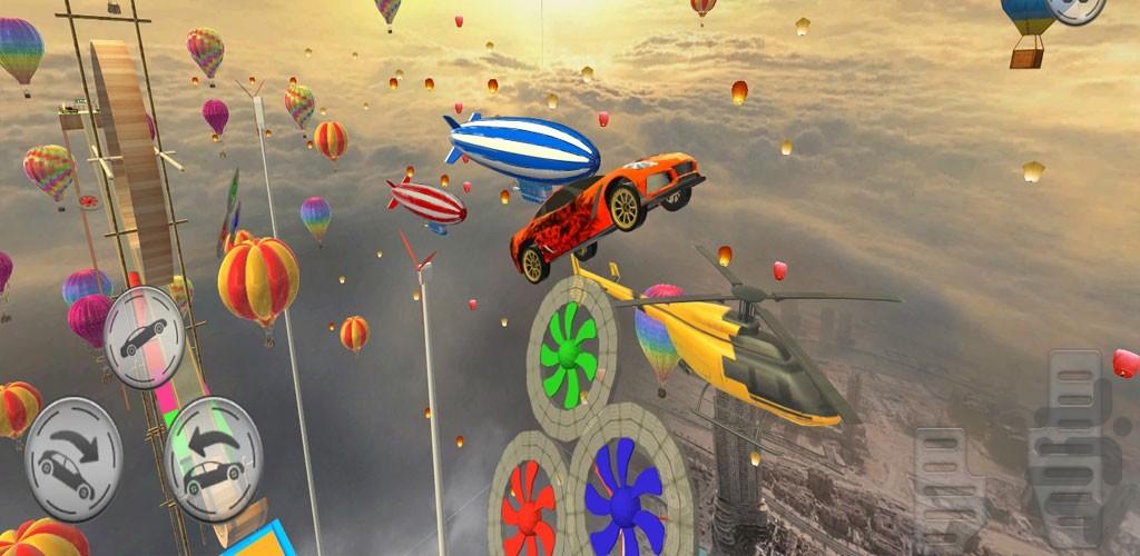 بازی مسابقات ماشین روی سطحشیبدار - Gameplay image of android game