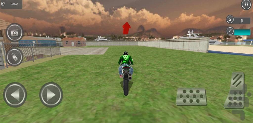 بازی موتور پرنده - Gameplay image of android game