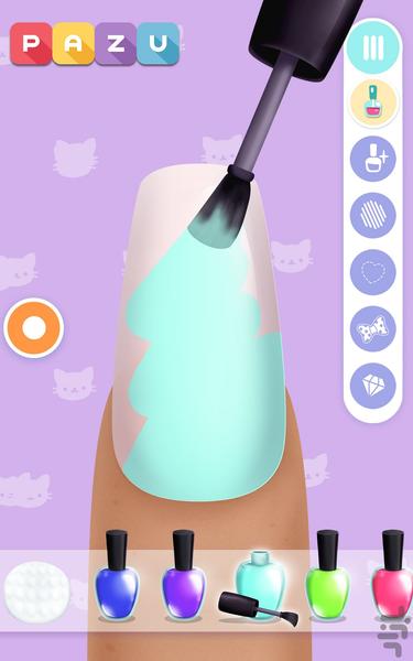 بازی سالن زیبایی ارایشی ناخن - عکس بازی موبایلی اندروید
