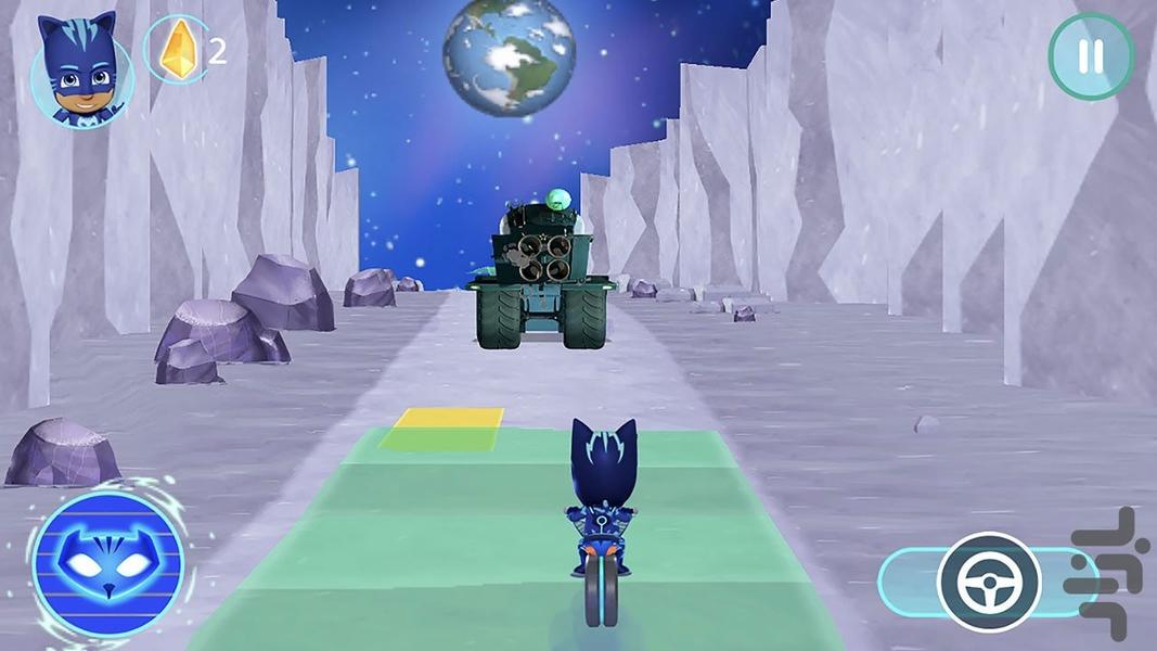 بازی دخترانه گروه شب نقاب - Gameplay image of android game