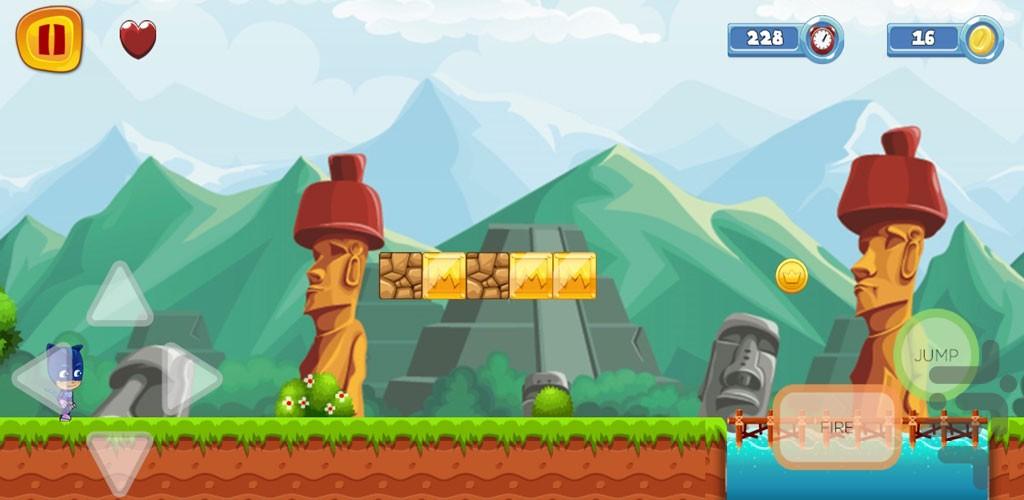 بازی دخترانه گروه شب نقاب - Gameplay image of android game