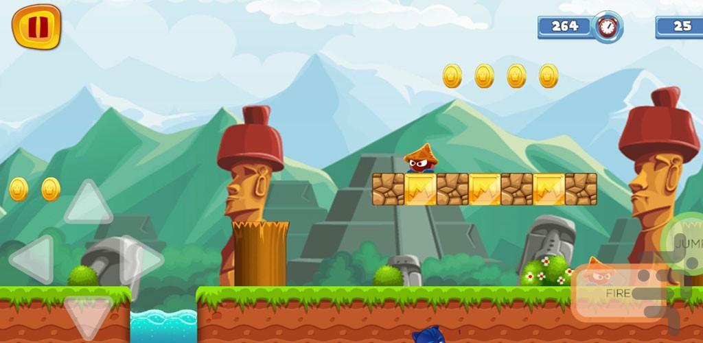 بازی دخترانه گروه شب نقاب - Gameplay image of android game