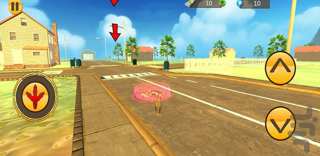 بازی عقاب شکارچی - Gameplay image of android game
