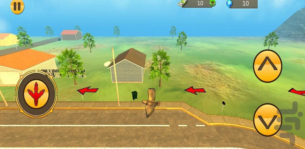 بازی عقاب شکارچی - Gameplay image of android game