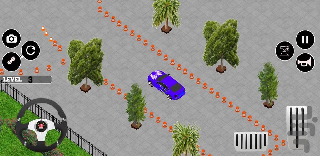 بازی پارکینگ ماشین ها - Gameplay image of android game