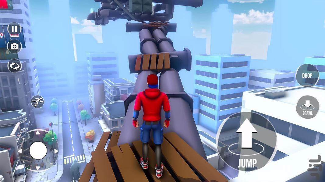 بازی پارکور کار حرفه ای - Gameplay image of android game