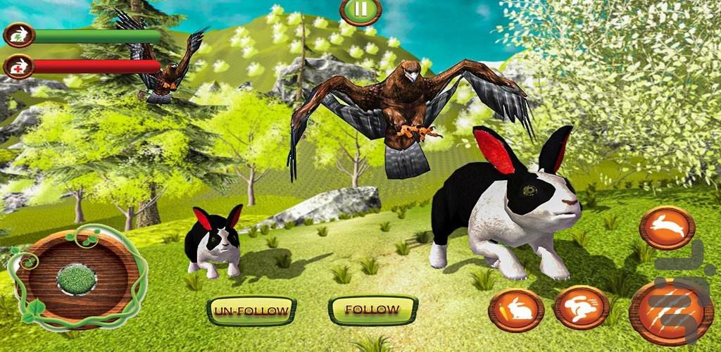 بازی جدید خرگوش ماجراجو - Gameplay image of android game