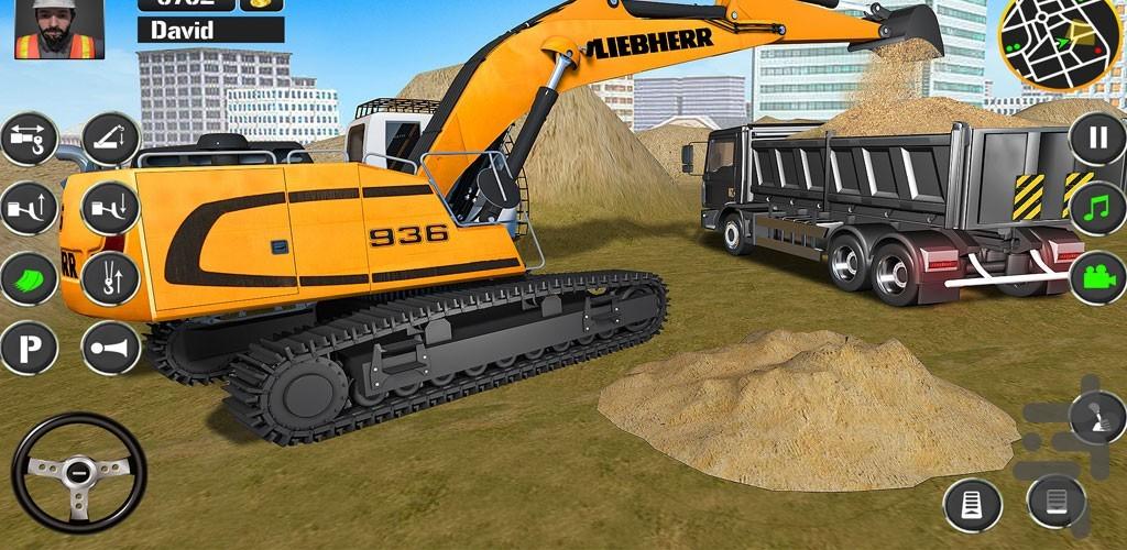 بازی ماشین سنگین| ساخت و ساز - Gameplay image of android game