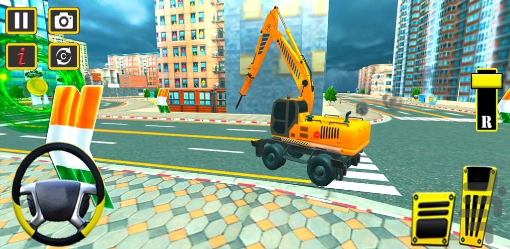 بازی ماشین سنگین| ساخت و ساز - Gameplay image of android game