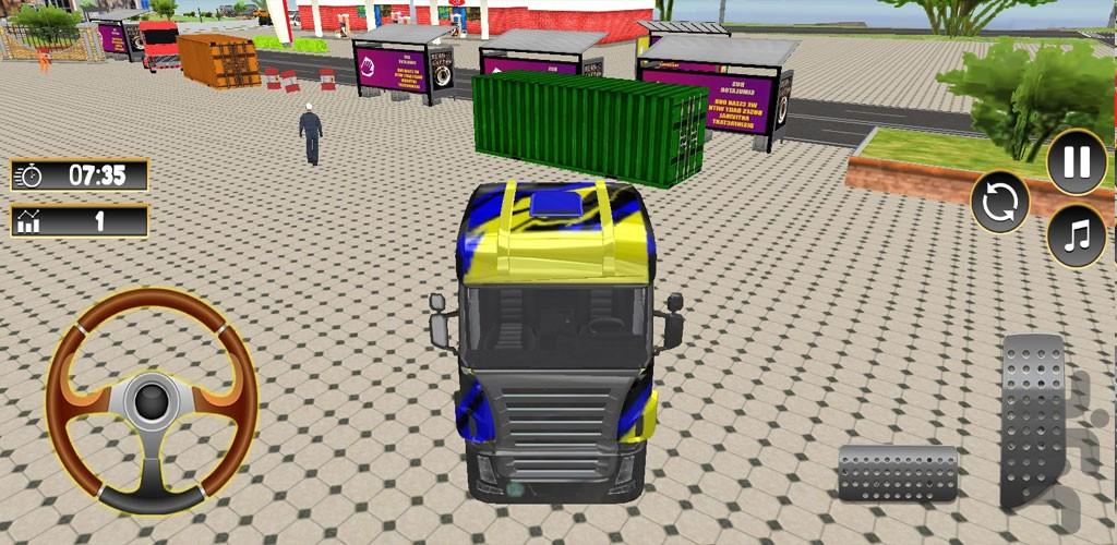 بازی رانندگی با ماشین سنگین - Gameplay image of android game