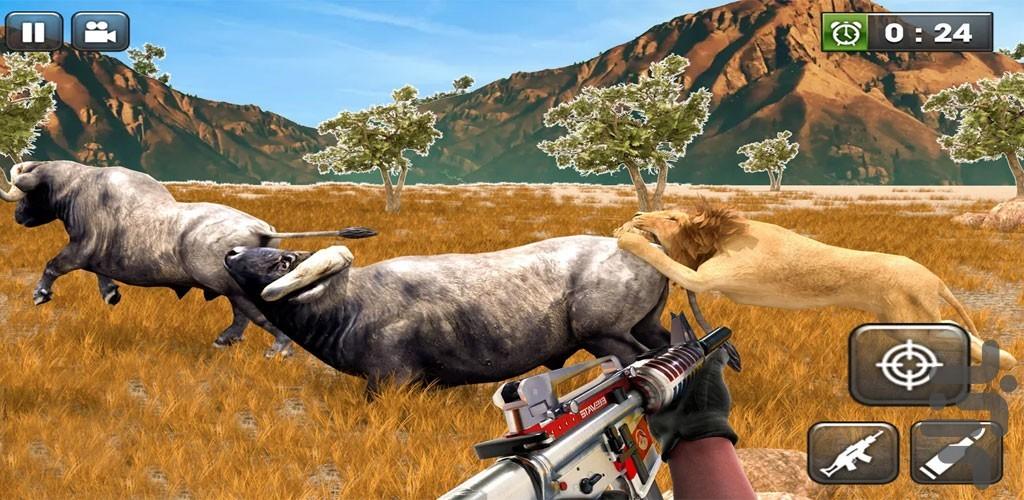 بازی جدید شکار حیوانات - Gameplay image of android game