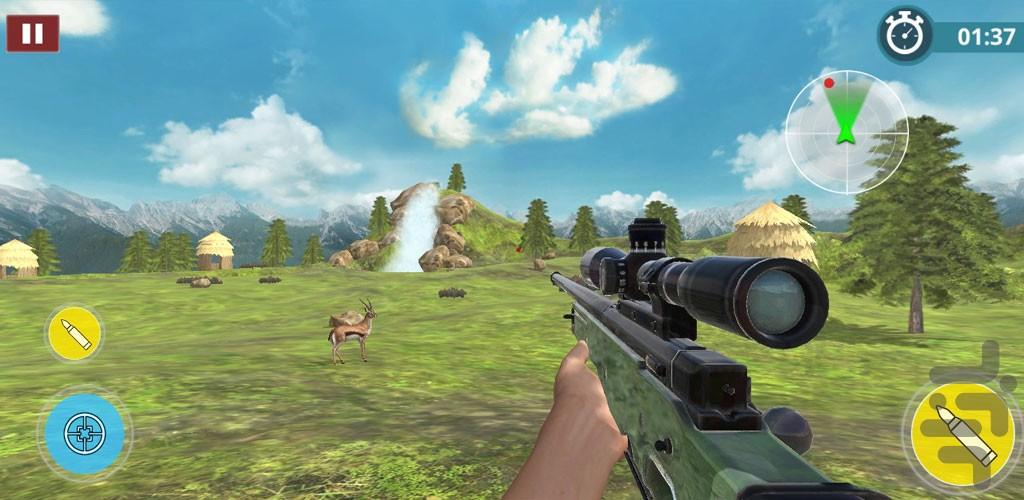بازی جدید شکار حیوانات - Gameplay image of android game