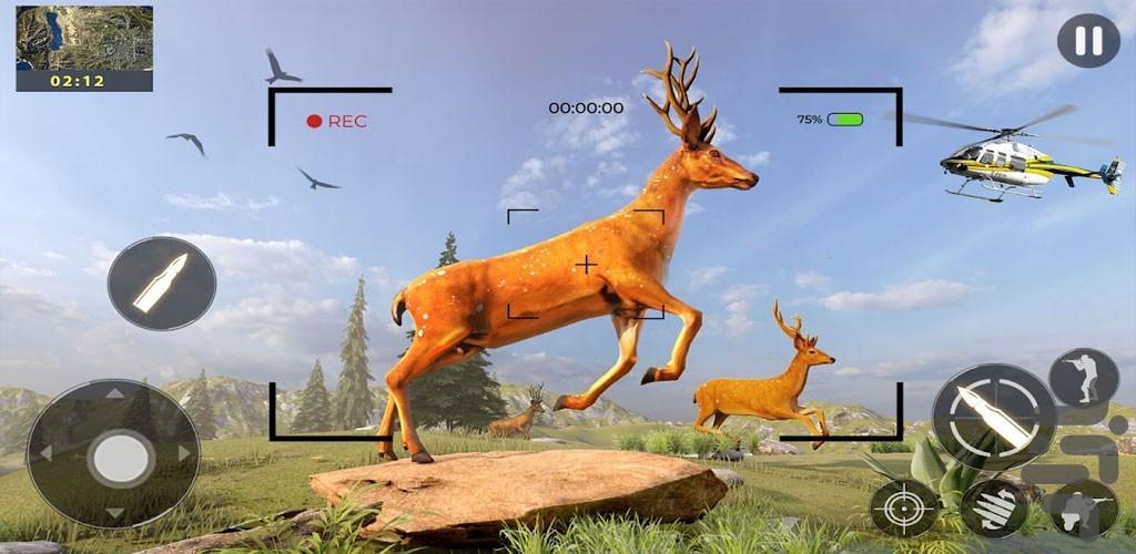 بازی شکارچی حیوانات - Gameplay image of android game
