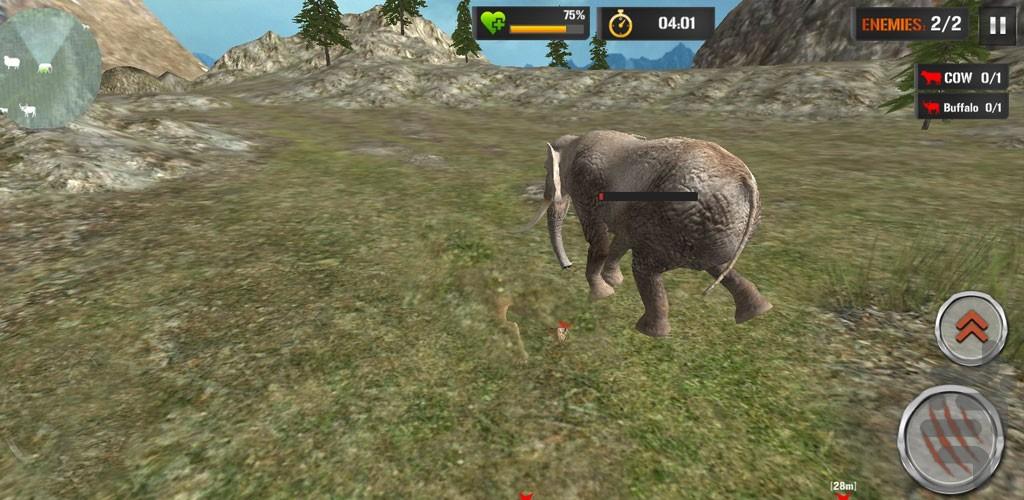 بازی شکارچی سلطان جنگل - Gameplay image of android game