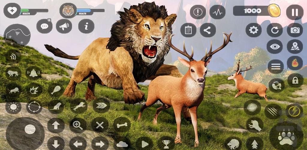 بازی شکارچی سلطان جنگل - Gameplay image of android game