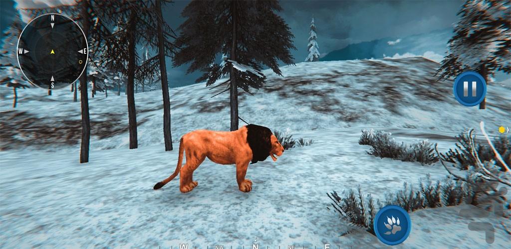 بازی شیر وحشی | حیات وحش - Gameplay image of android game