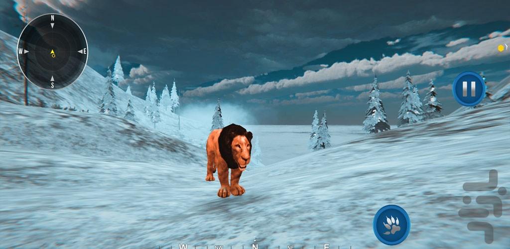 بازی شیر وحشی | حیات وحش - Gameplay image of android game