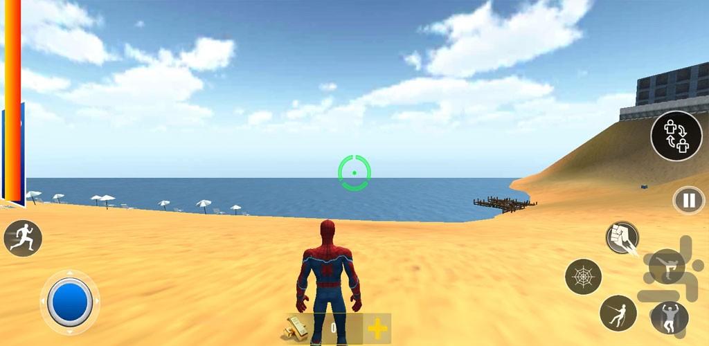 بازی مرد عنکبوتی - Gameplay image of android game