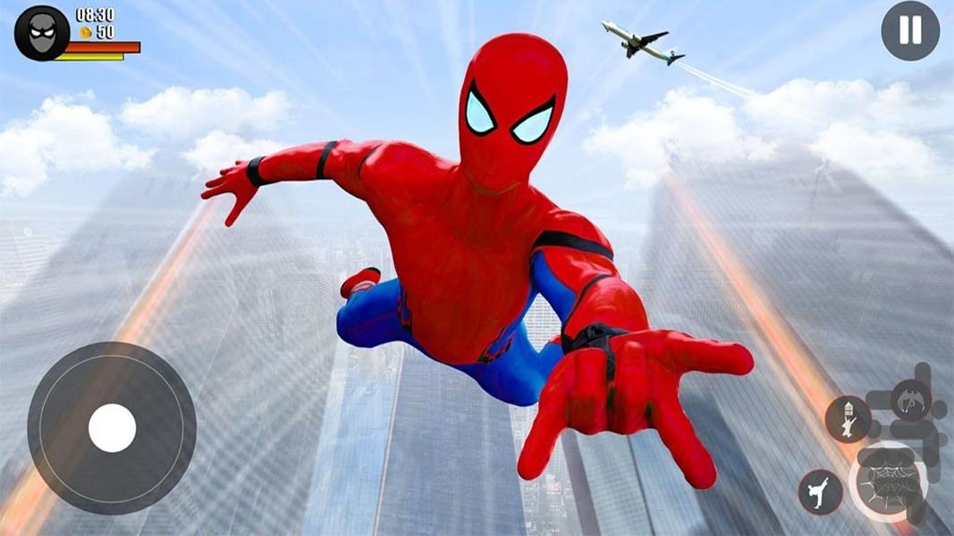 بازی مرد عنکبوتی - Gameplay image of android game