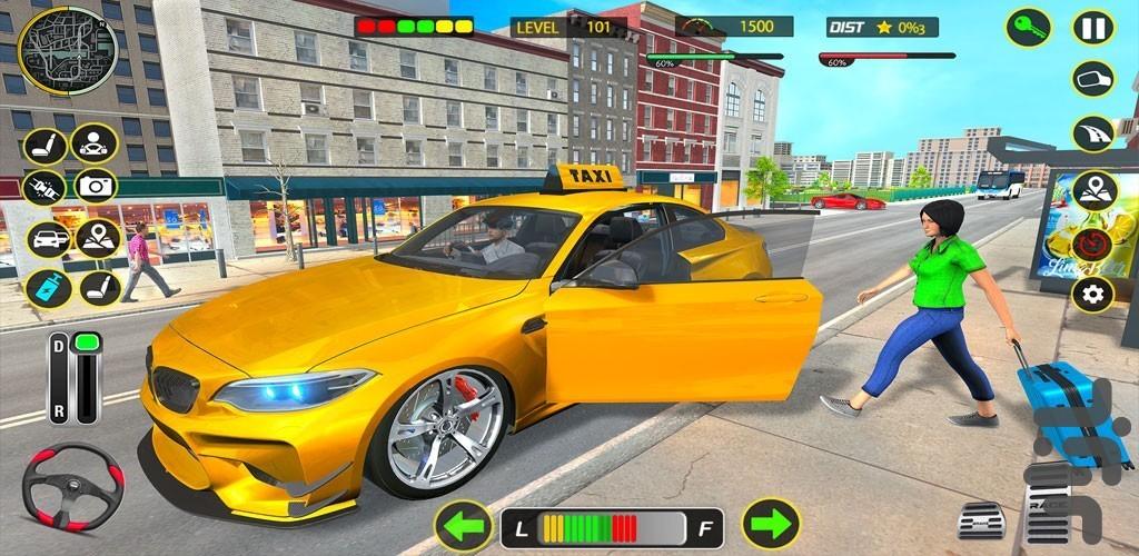 بازی راننده تاکسی | جدید - Gameplay image of android game