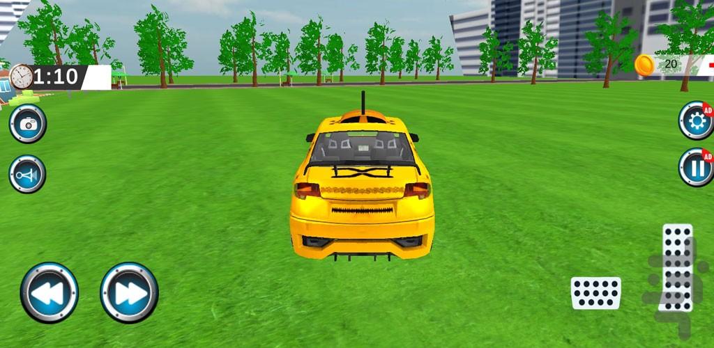 بازی راننده تاکسی | جدید - Gameplay image of android game
