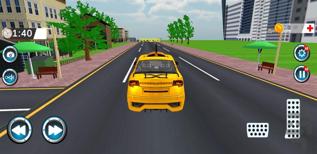بازی راننده تاکسی | جدید - Gameplay image of android game