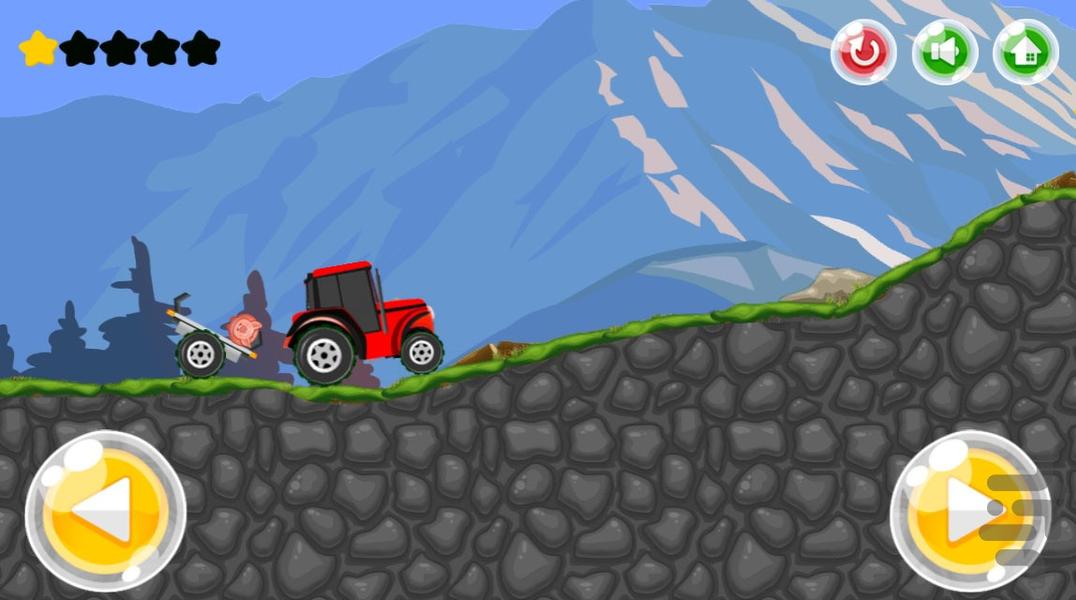 تراکتور بازی - Gameplay image of android game