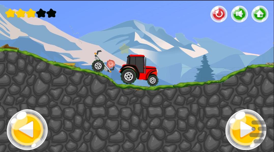 تراکتور بازی - Gameplay image of android game