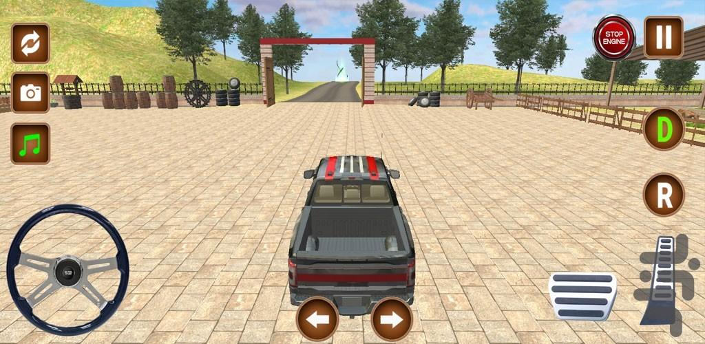 بازی ماشین انتقال حیوانات - Gameplay image of android game