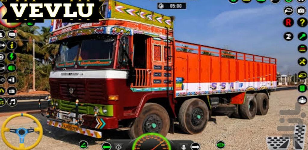 بازی کامیون افرود در گل و لای - Gameplay image of android game