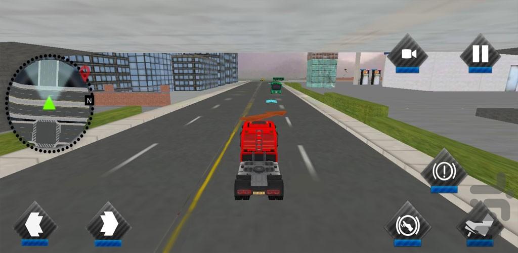 بازی تانکر حمل سوخت پرنده - Gameplay image of android game