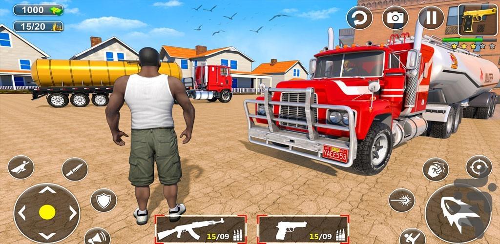 بازی جدید کامیون افرودی - Gameplay image of android game