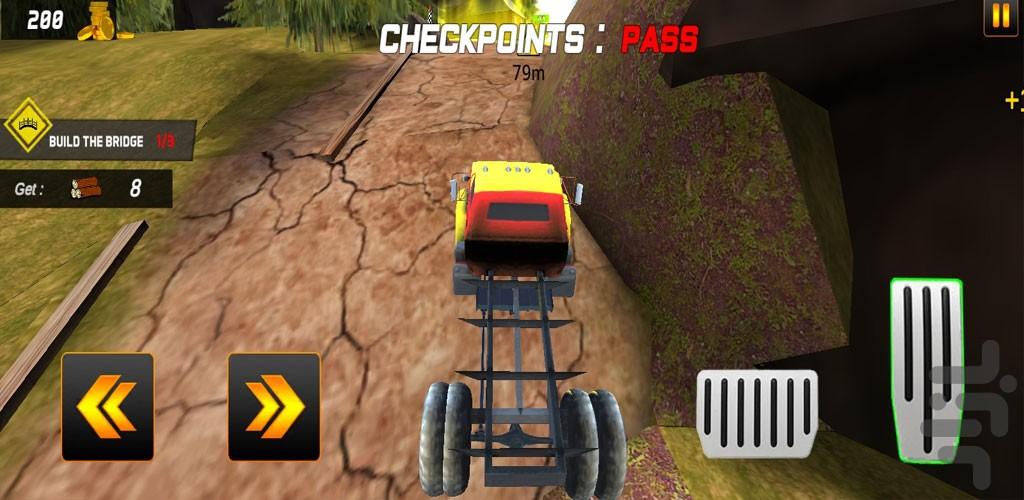 بازی جدید کامیون افرودی - Gameplay image of android game