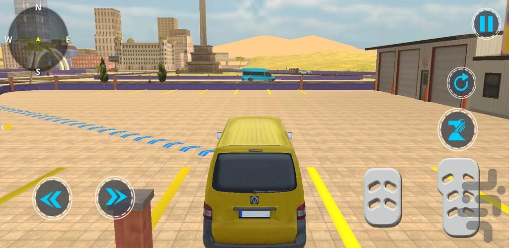 بازی رانندگی با ون در دبی - Gameplay image of android game