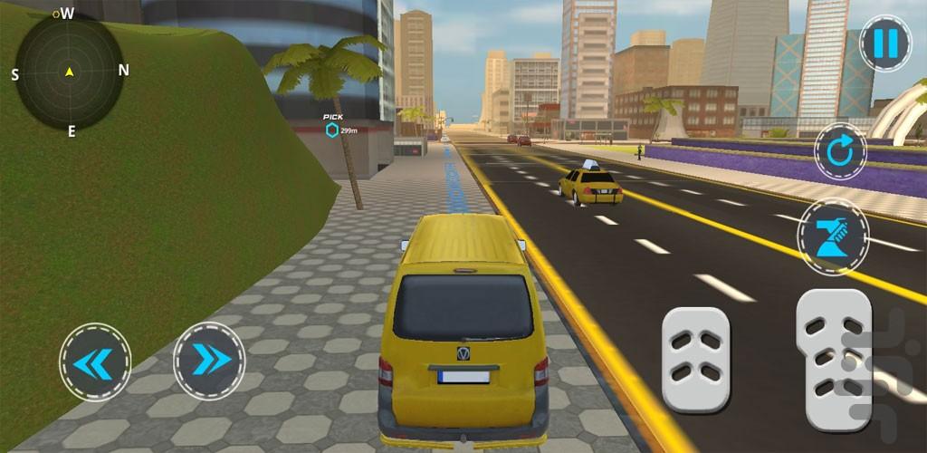 بازی رانندگی با ون در دبی - Gameplay image of android game