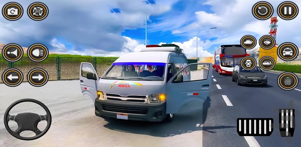 بازی رانندگی با ون در دبی - Gameplay image of android game