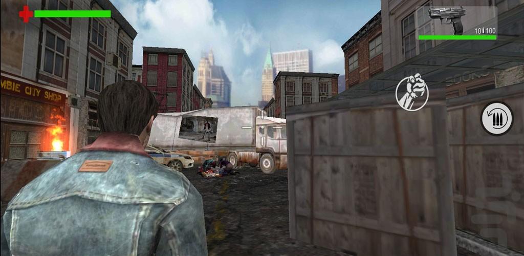 بازی تفنگی زامبی کشی - Gameplay image of android game