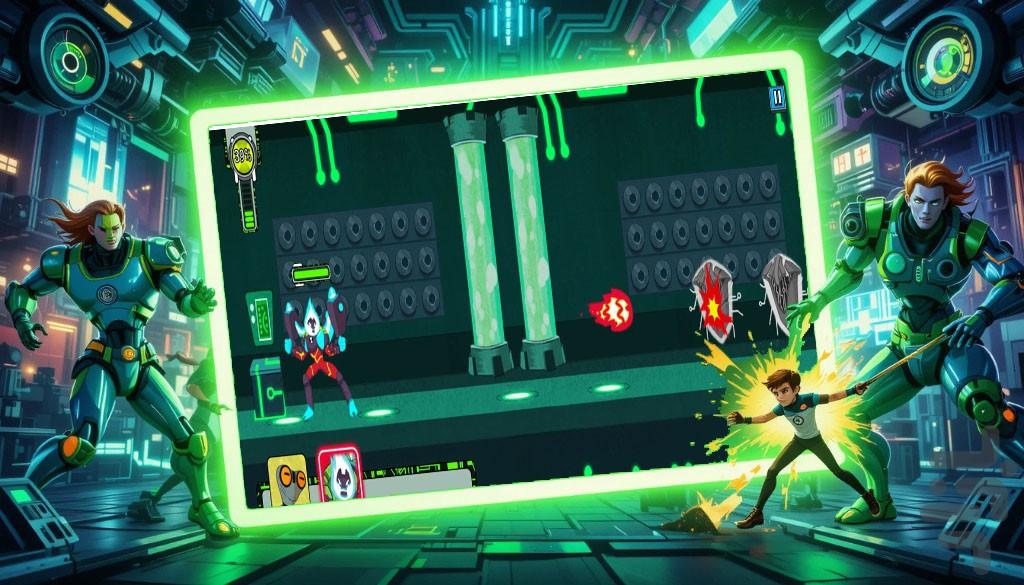 بازی بن تن - Gameplay image of android game