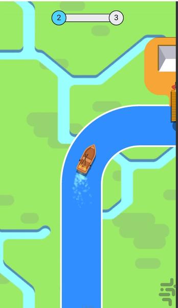 قایق سواری - Gameplay image of android game