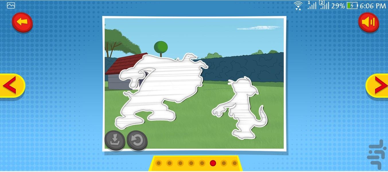 دفتر نقاشی موش و گربه - عکس بازی موبایلی اندروید