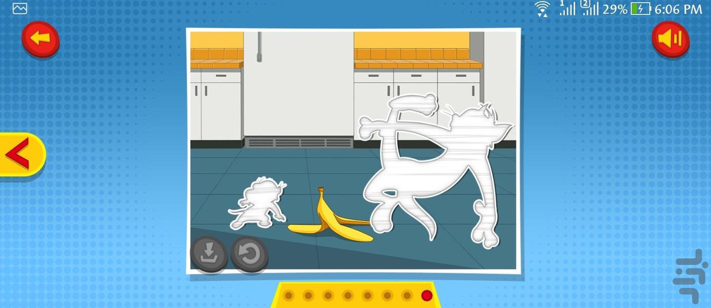 دفتر نقاشی موش و گربه - عکس بازی موبایلی اندروید