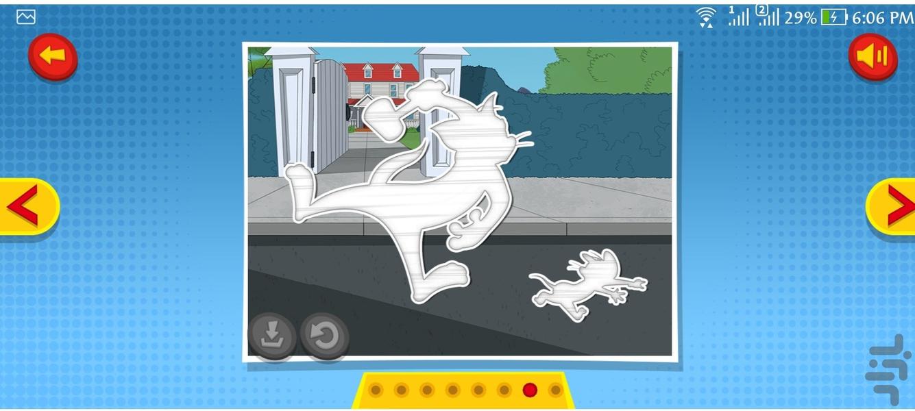 دفتر نقاشی موش و گربه - عکس بازی موبایلی اندروید