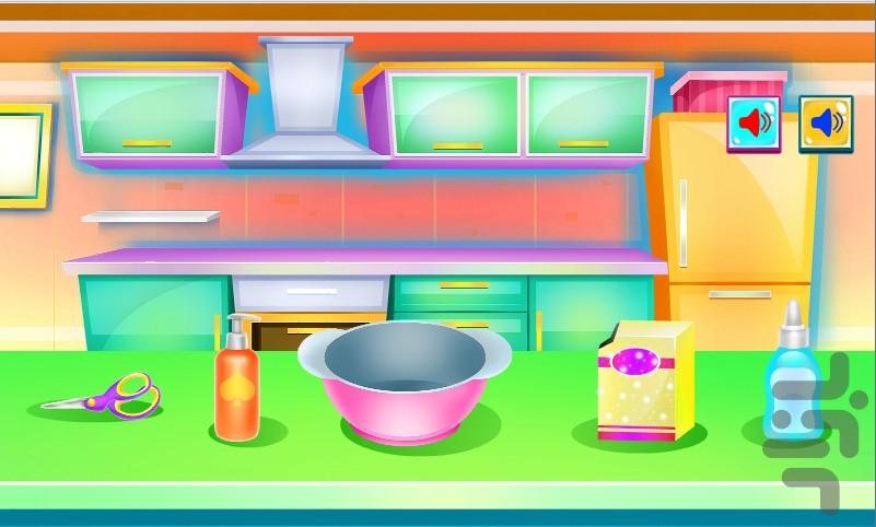 ساخت اسلایم بستنی - عکس بازی موبایلی اندروید