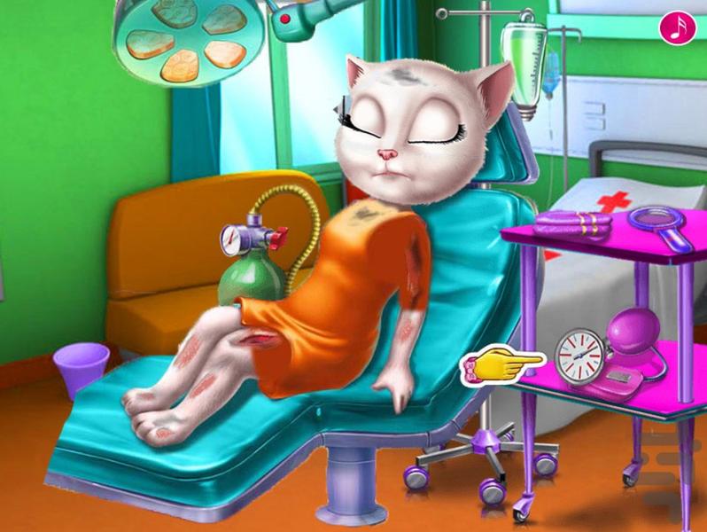 بازی دکتر کیتی - Gameplay image of android game