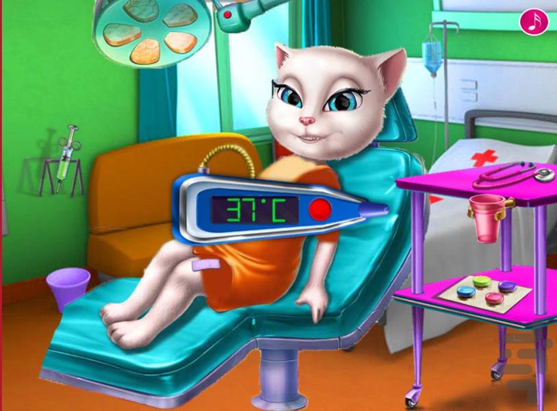 بازی دکتر کیتی - Gameplay image of android game