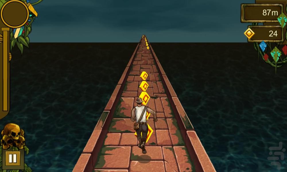 بازی فرار از معبد - Gameplay image of android game