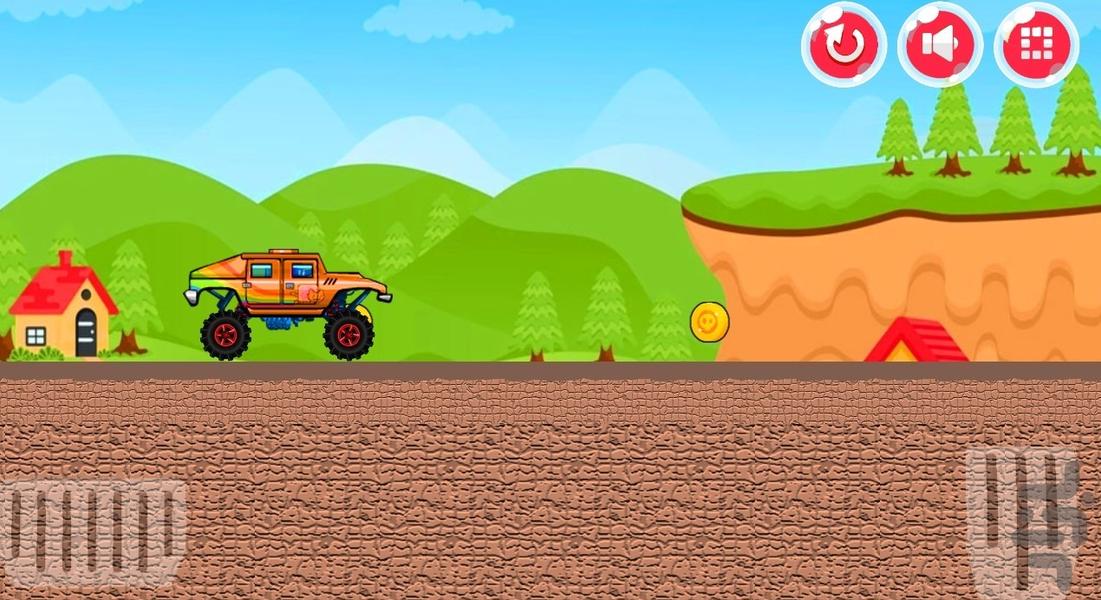 بازی ماشین سواری کودکانه - Gameplay image of android game